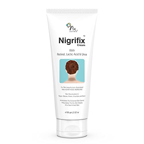10% Lactic Acid + 0.1% Retinol - Nigrifix Cream- Reduces Dark Elbows, Knees, Underarms, & Neck