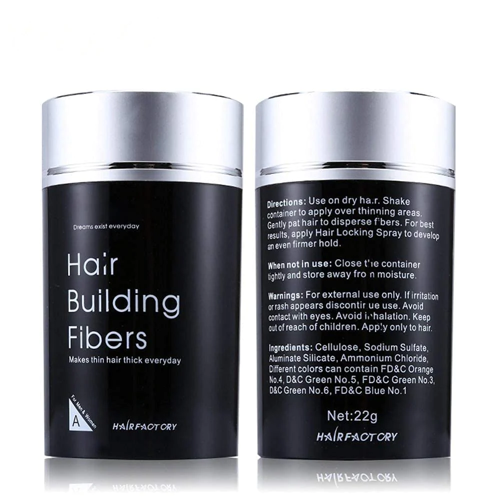 Dexe Hair Building Fibers Black 22g | For Men & Women - Image 3