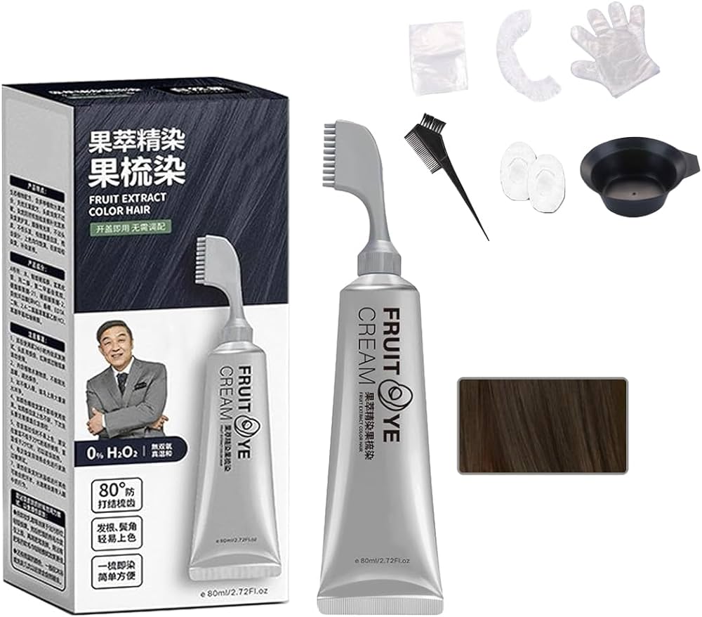 Fruit Dye Cream with comb