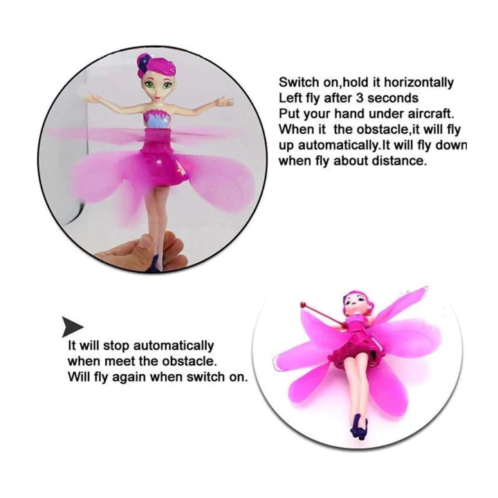 MAGIC FLYING FAIRY PRINCESS DOLL - Image 3