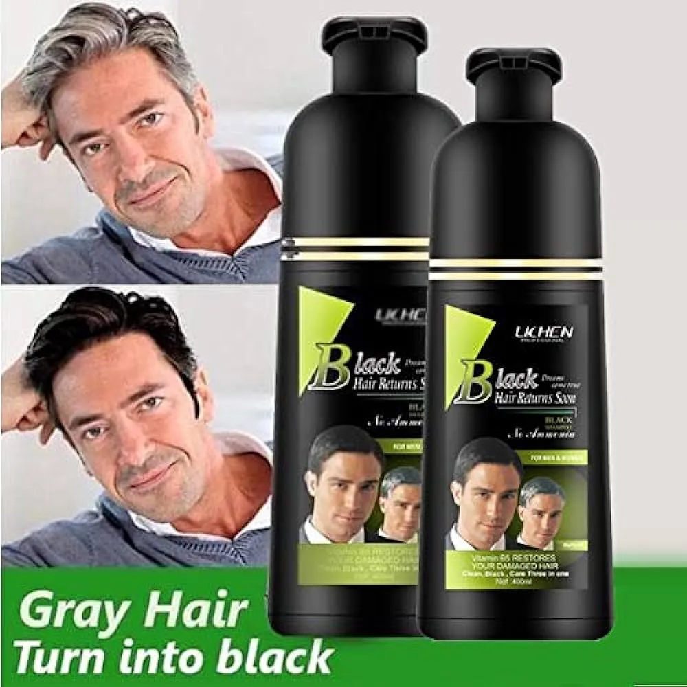 3 IN 1 HAIR COLOR SHAMPOO WITH KERATIN, OLIVE OIL & VITAMIN E - Image 5