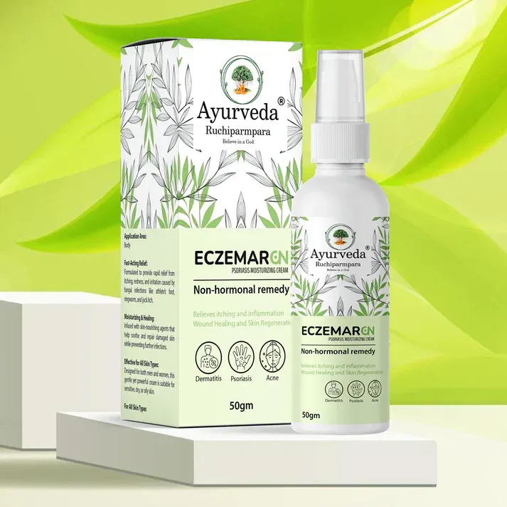 Eczemar GN – Ayurvedic Psoriasis & Eczema Moisturizing Cream - Image 2