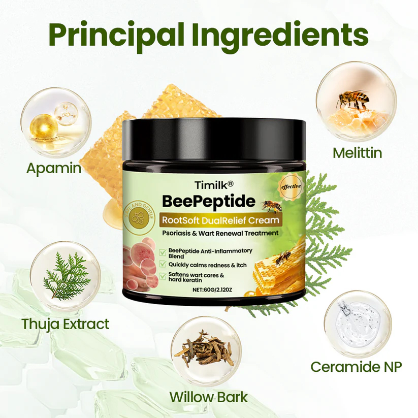 BeePeptide RootSoft DualRelief Cream - Image 3
