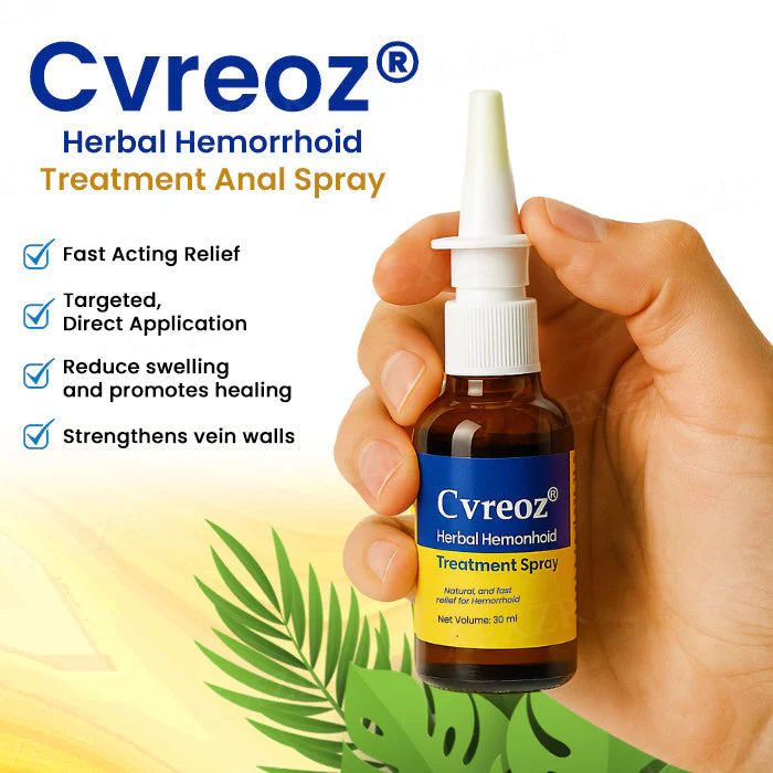 Herbal Hemorrhoid Treatment Anal Spray (Imported) - Image 8