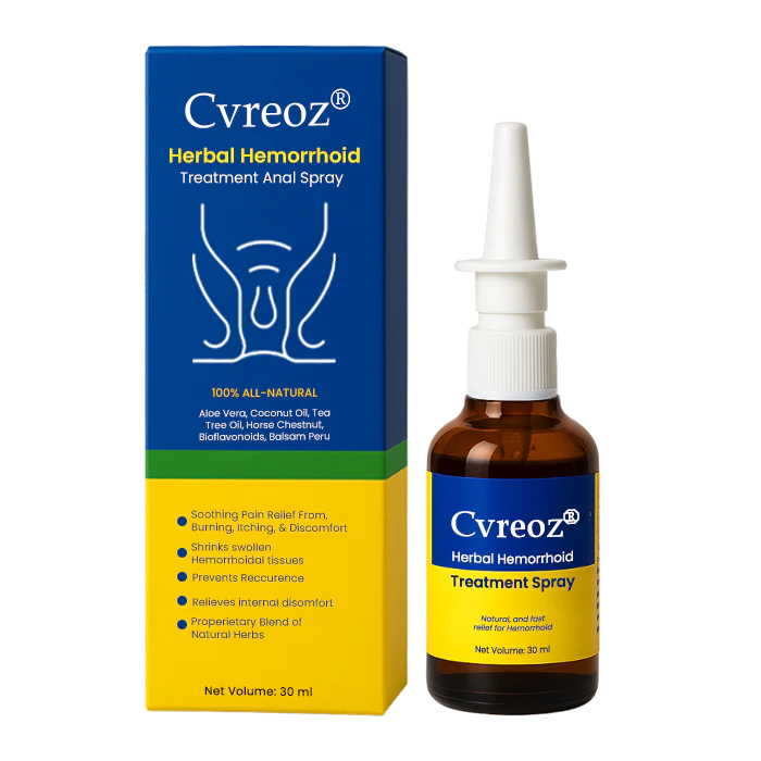 Herbal Hemorrhoid Treatment Anal Spray (Imported) - Image 3