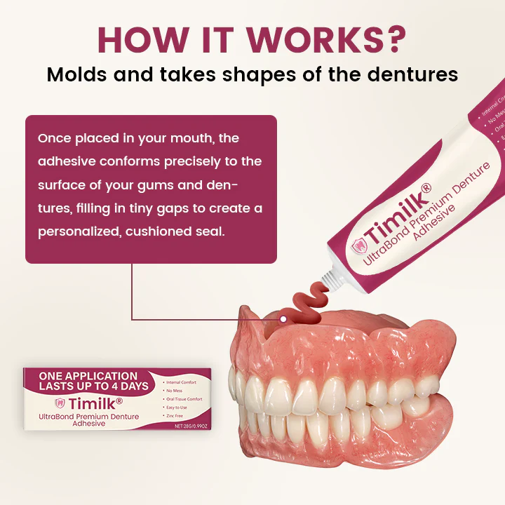 UltraBond Premium Denture Adhesive 🔥 FDA Certified (Clinically Proven 4-Day Hold for Secure, Comfortable & Zinc-Free Denture Fit 🦷) - Image 7
